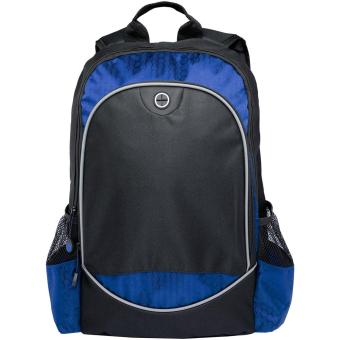 Benton 15" laptop backpack 15L Black royal blue