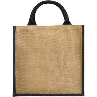 Chennai jute tote bag 16L, nature Nature,black