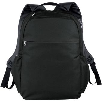 Slim 15" laptop backpack 15L Black