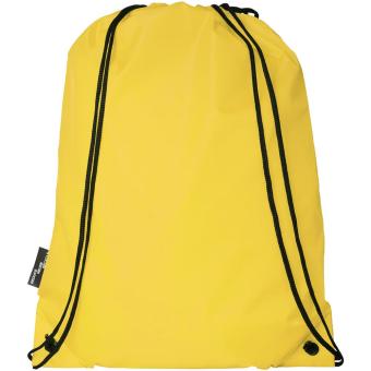 Oriole RPET drawstring bag 5L Yellow