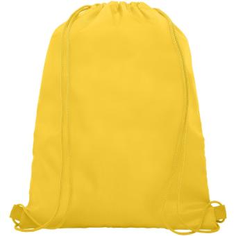 Oriole mesh drawstring bag 5L Yellow