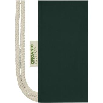 Orissa 100 g/m² Turnbeutel aus Bio-Baumwolle 5L Dunkelgrün