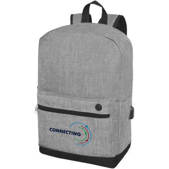Hoss 15.6" business laptop backpack 16L Gray