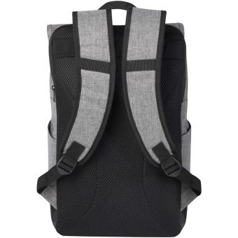 Libra 15.6" GRS recycled roll-up laptop backpack 12L Graphite