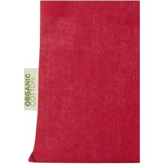 Orissa 140 g/m² GOTS organic cotton tote bag 7L Red