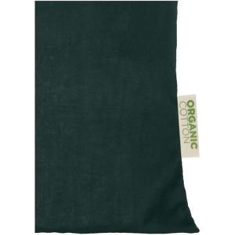 Orissa 140 g/m² GOTS organic cotton tote bag 7L Dark green