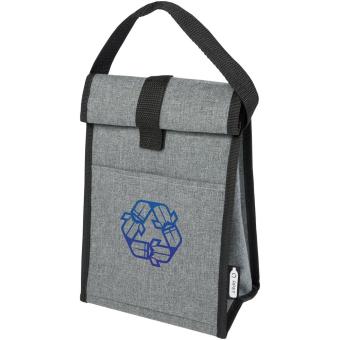 Reclaim 4-can GRS RPET cooler bag 5L Heather smoke