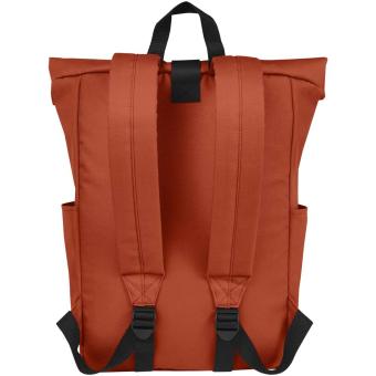 Byron 15,6" GRS RPET Roll-Top Rucksack 18 L Ziegelstein