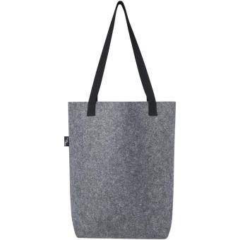 Felta GRS recycled felt tote bag with wide bottom 12L Gray
