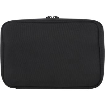 Rise GRS recycled organiser pouch Black