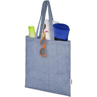 Pheebs 150 g/m² Aware™ recycelte Tragetasche Heather Blau