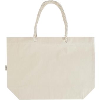 Florida 270 g/m² Strandtragetasche aus recyceltem GRS-Material Natur