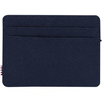 Herschel Charlie Kartenhalter aus recyceltem RFID Navy