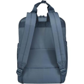 Trip 14” Aware™ recycled travel laptop backpack 9L Light blue/blue pusher