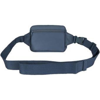 Trip Aware™ recycled travel crossbody bag 1L Light blue/blue pusher