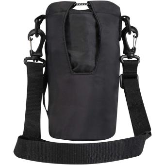 Trip Aware™ Recycelte Reisetasche für Flaschen 2 L Schwarz