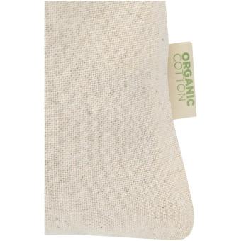 Odisha 140 g/m² OCS Bio Zuziehbeutel – 15 × 10 cm Natur