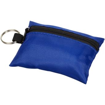 Valdemar 16-piece first aid keyring pouch Dark blue