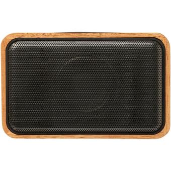 Wooden 3W speaker with wireless charging pad Timber