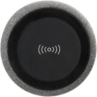 Fiber 3W Bluetooth® Lautsprecher mit kabelloser Ladefunktion Schwarz