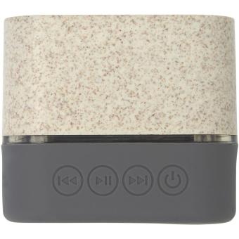 Aira Bluetooth®-Lautsprecher aus Weizenstroh Beige