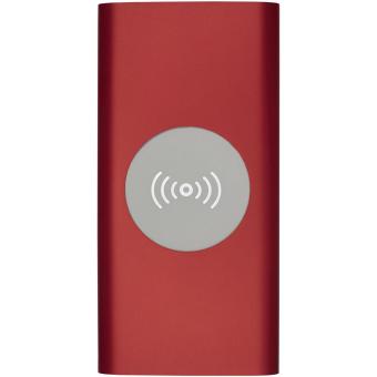 Juice 8000mAh wireless power bank Red