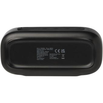 Stark 2.0 5W recycled plastic IPX5 Bluetooth® speaker Black