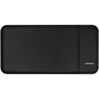 Loop 10.000 mAh recycled plastic power bank Black