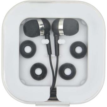 Baekdu wired Type-C headset with recycled plastic storage box Black