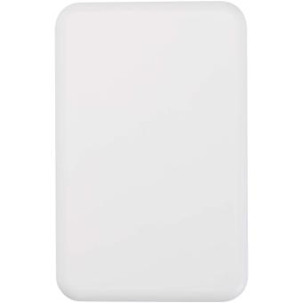 Acrab 10.000 mAh 15W magnetic wireless power bank with 20W PD - made from recycled plastic White