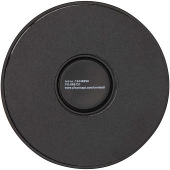 Albali recycled plastic magnetic phone holder with ring stand Black