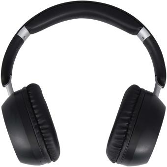 Hoggar recycled plastic over-ear foldeable ANC and ENC headphones Black