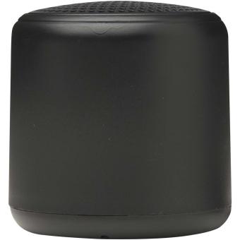Velkis 3 W Bluetooth® Lautsprecher aus recyceltem Kunststoff Schwarz
