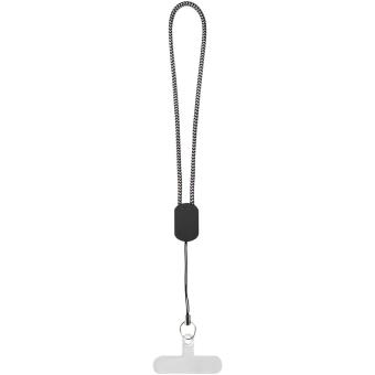 Arich RCS-Handschlaufe aus recyceltem Material mit integriertem 20-W-Ladekabel (Typ C) Schwarz