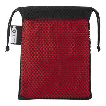 Raquel cooling towel made from recycled PET Red