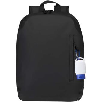 Rosie SPF 30 suncream with carabiner Aztec blue