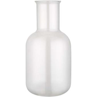 Amelie Set aus Glaskaraffe und Tasse, matt Transparent