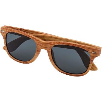 Mira Sonnenbrille in Holzoptik Natur
