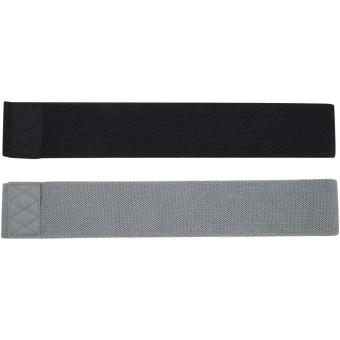 Grip 2-teiliges Widerstandsbandset Schwarz/silber