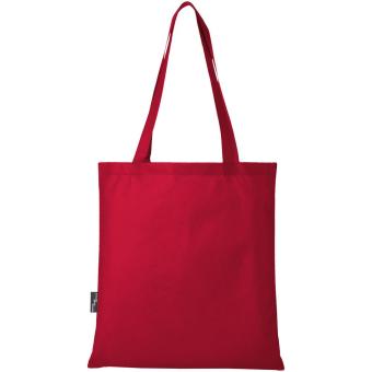 Zeus GRS recycled non-woven convention tote bag 6L Red