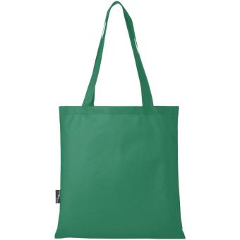 Zeus GRS recycled non-woven convention tote bag 6L Green