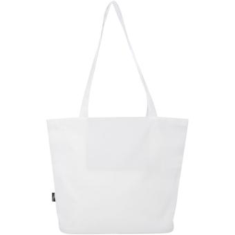 Panama GRS recycled zippered tote bag 20L White