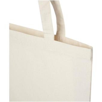 Orissa 180 g/m² organic wide bottom tote bag 11L Nature