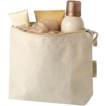 Orissa 180 g/m² Kosmetiktasche aus Bio-Baumwolle 1L Natur