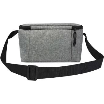 Tundra 6-can GRS RPET cooler bag 5L Heathergrey