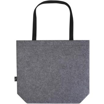 Felta Tragetasche mit Zwickel aus recyceltem GRS-Filz 20 L Grau