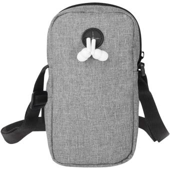 Ross GRS recycled phone pouch Heather smoke