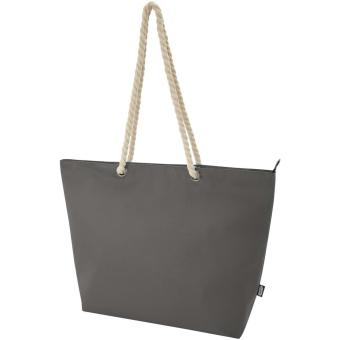 Panama GRS recycled beach cooler tote bag with cord handles 23L 