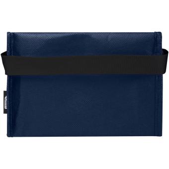 Spectrum 6-can recycled non-woven cooler bag 4L Navy