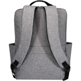 Libra 15” GRS recycled laptop backpack 15L Heather smoke
